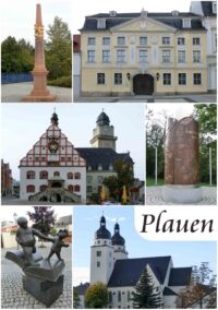 Postkarte Plauen