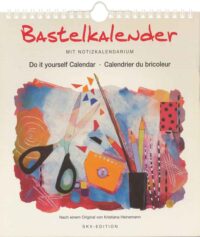 Bastelkalender weiß 21,5x24cm 84.752 nach Original von Kristina Heinemannn