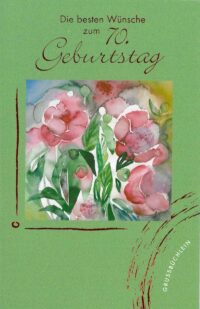 Grußbüchlein - Zum 70. Geburtstag