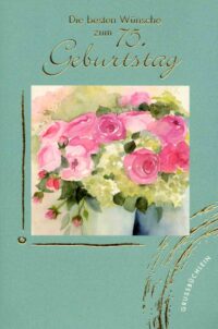 Grußbüchlein - Zum 75. Geburtstag