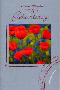 Grußbüchlein - Zum 85. Geburtstag