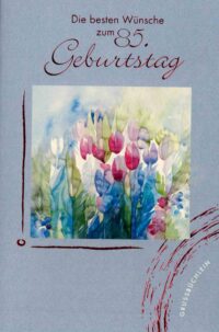 Grußbüchlein - Zum 85. Geburtstag