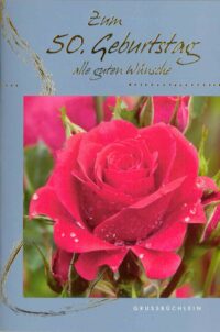 Grußbüchlein - Zum 50. Geburtstag