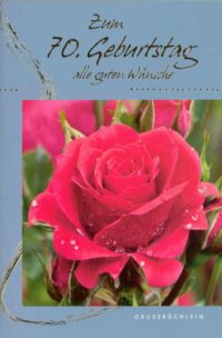 Grußbüchlein - Zum 70. Geburtstag