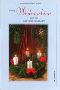 Grußbüchlein - Frohe Weihnachten