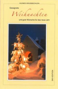 Grußbüchlein - Gesegnete Weihnachten