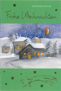 Grußbüchlein - Frohe Weihnachten - aus 95459/4