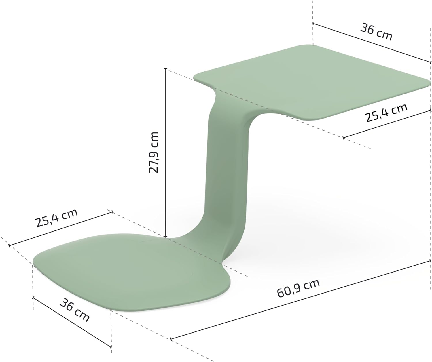 Tragbarer Sitz-Tisch für Schule, Homeoffice & unterwegs